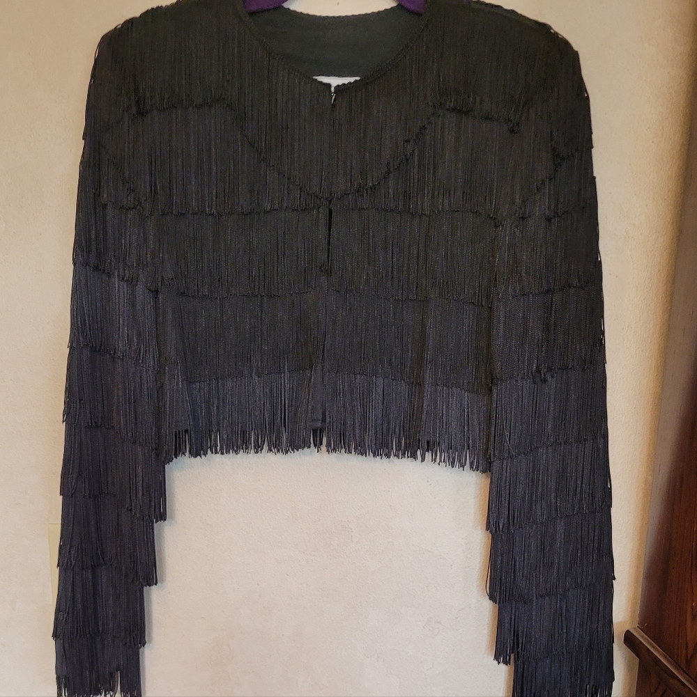 Amazing Fringe Jacket Exceptional Condition - image 4